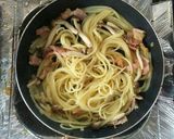 ほうれん草スープde簡単♡スパゲッティ♪作り方4写真
