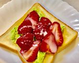 いちご盛りトースト作り方1写真