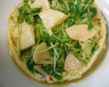 たけのこと豆苗の玉子とじ～和風あんかけ作り方5写真