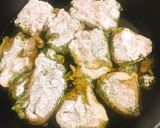 お弁当に☆鶏ももでのり塩唐揚げ作り方3写真