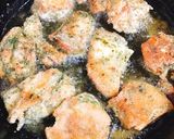 お弁当に☆鶏ももでのり塩唐揚げ作り方5写真