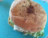 納豆と目玉焼きのがんもバーガー作り方7写真