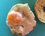 納豆と目玉焼きのがんもバーガー作り方5写真