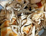 鶏むね肉ときのこのポン酢蒸し焼き作り方3写真