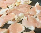 鶏肉と春キャベツの玉とじ野菜炒め作り方1写真