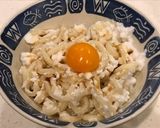 レンジで簡単、ふわふわ 釜玉うどん!作り方8写真