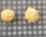 焼きチーズ入り抹茶パンケーキ作り方2写真