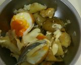 簡単！材料二つの煮卵とじゃが芋のポテサラ作り方4写真