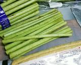 野蕗と鶏の信田巻き作り方1写真