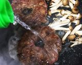 車麩のすき焼き風ビーフロールステーキ作り方5写真