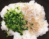 大量！離乳食＊手づかみ焼きおにぎり 元祖作り方3写真