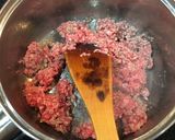ひき肉ともやしの中華風トロトロスープ作り方1写真