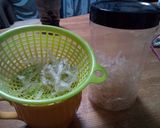 大量消費！①わかめとトマトのサラダლ(´作り方1写真