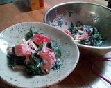 大量消費！①わかめとトマトのサラダლ(´作り方3写真