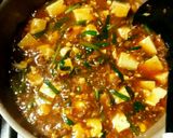 トッポギ風!?☆旨辛 麻婆豆腐♡作り方5写真
