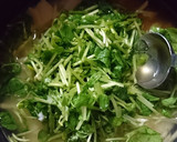 たけのこと豆苗の炊き込みご飯作り方4写真