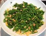 菜の花とコーンのバター醤油炒め作り方9写真