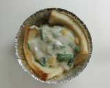 菜の花のパンカップグラタン作り方13写真