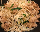シャキシャキもやしと豚肉のスタミナ炒め！作り方8写真