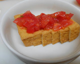 レンジで簡単♪厚揚げのトマトチーズ作り方2写真