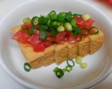レンジで簡単♪厚揚げのトマトチーズ作り方3写真