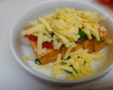 レンジで簡単♪厚揚げのトマトチーズ作り方4写真