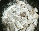 ほんのり海老風味。ねじり蒟蒻の天ぷら。作り方3写真