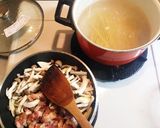 豚バラときのこのパスタ作り方6写真