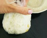 お月見おにぎりな味玉煮卵の爆弾おにぎり作り方4写真