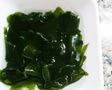 簡単和風ワカメのカルボナーラ風味作り方2写真