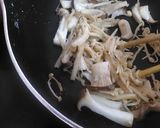鮭とほうれん草のきのこクリームソース作り方6写真