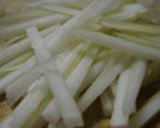 もったいない（・д・；）大根皮のキンピラ作り方1写真