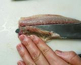 ＊鯵三枚下ろし&刺身用した処理＊作り方10写真