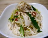 鶏ささみの中華風サラダ作り方7写真