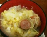 キャベツ&ベーコンのコンソメスープ♬作り方6写真