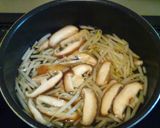 もやしと椎茸の中華スープ作り方3写真