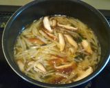 もやしと椎茸の中華スープ作り方4写真