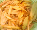 簡単♪美味しい♪ごぼうの唐揚げ作り方1写真