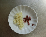 菜の花と卵の中華炒めあんかけ作り方1写真