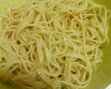 ☆納豆とキャベツの和風焼きそば☆作り方1写真