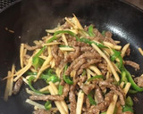 超簡単♡たけのこを使った青椒肉絲作り方5写真