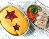 時短簡単節約☆愛情オムライス弁当♪作り方9写真