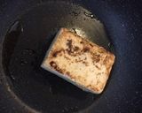 簡単♪焼き豆腐の長芋餡掛け☆作り方4写真
