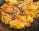 簡単＊鶏手羽元の照り焼き作り方2写真