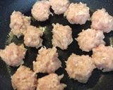 鶏つくねと筍の蟹餡掛け♡作り方3写真