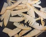 鶏つくねと筍の蟹餡掛け♡作り方5写真