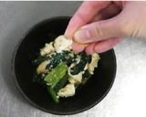 小松菜と豆腐の和え物作り方7写真