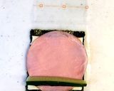 ハムチーズのくるくる海苔巻き☆お弁当に☆作り方4写真