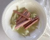 レンジで簡単❀春キャベツカレー作り方3写真
