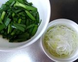 お手軽ランチ！！にら玉豆腐ごはん作り方2写真